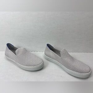 Rothy's The Slip on Salt Honeycomb Knit Fabric Lifestyle Sneakers Size 7.5
